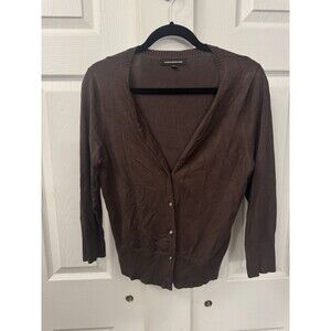 Express Soft Cardigan Sweater With Jewel Button Size Medium